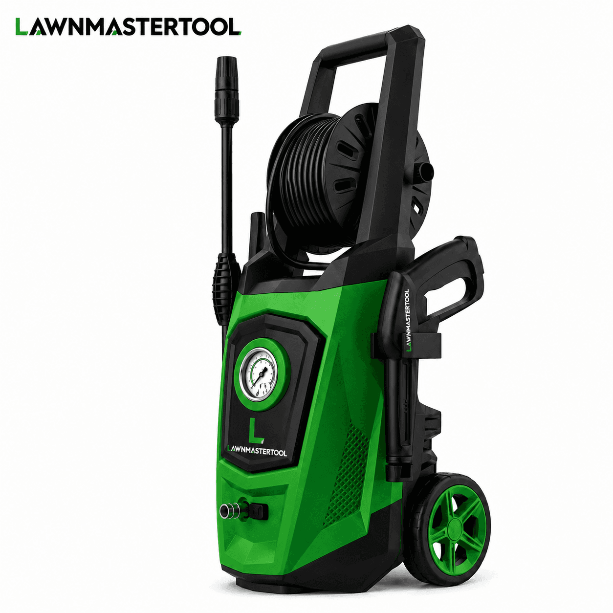 LawnMasterTool PowerFlow 1800W High-Pressure Washer.